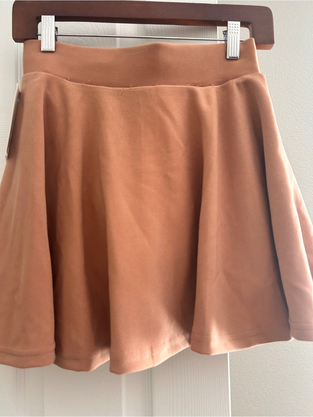 Women’s Flared Skort (built in shorts) in Tan
